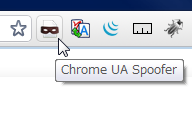 chrome user agent spoofer screen capture